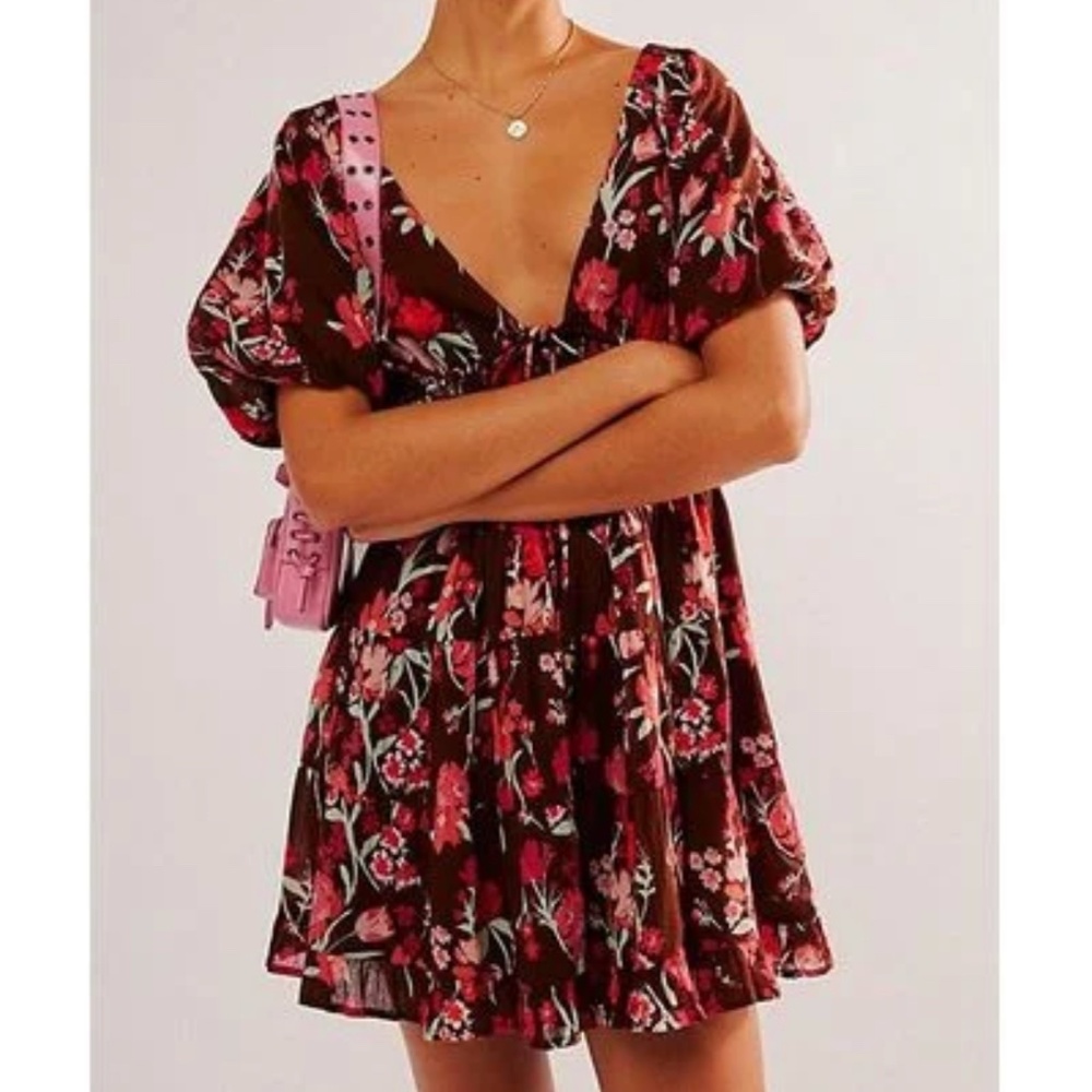 Free People Perfect Day Mini Dress size XL